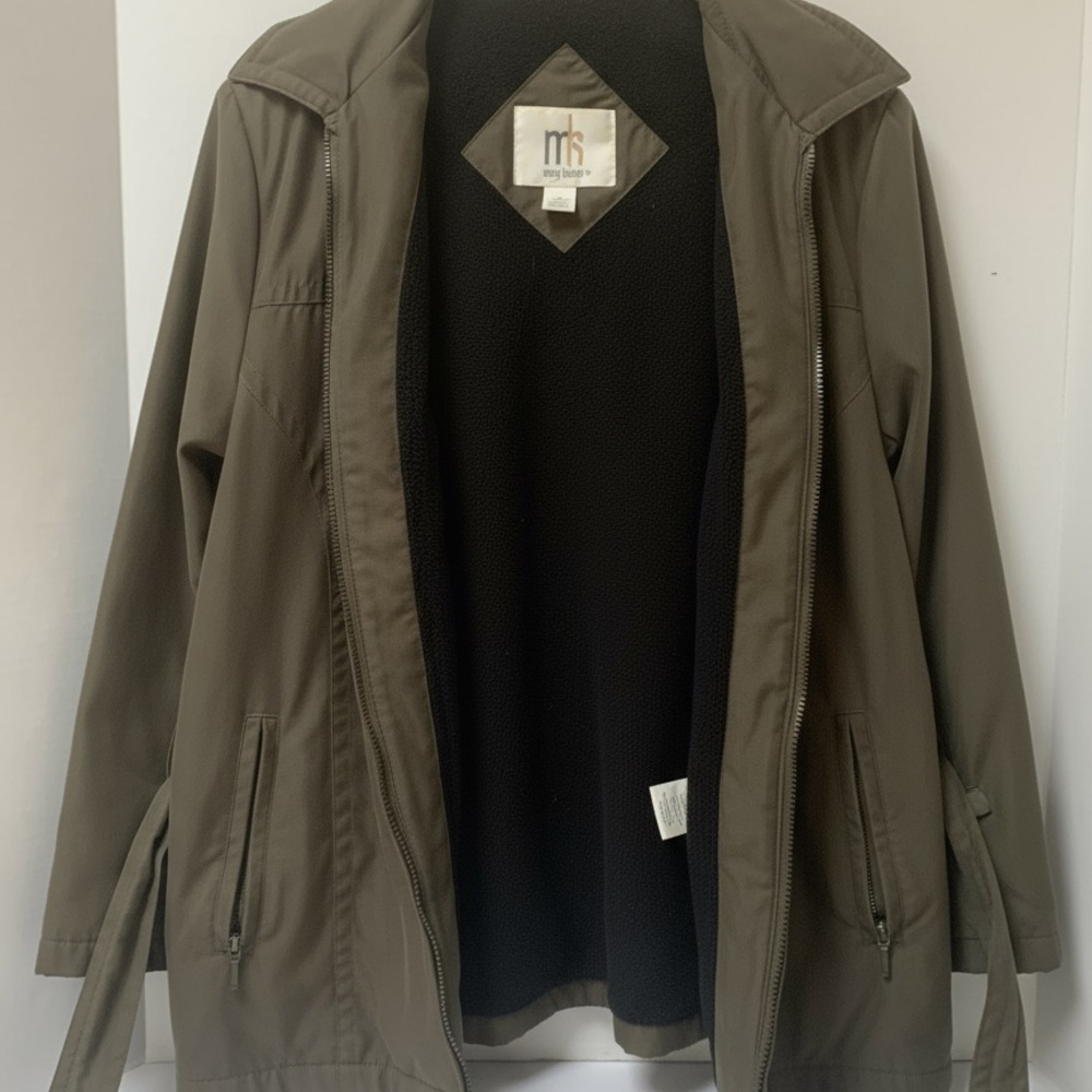 Vintage Misty Harbor Women’s Jacket Olive Green Size Medium
